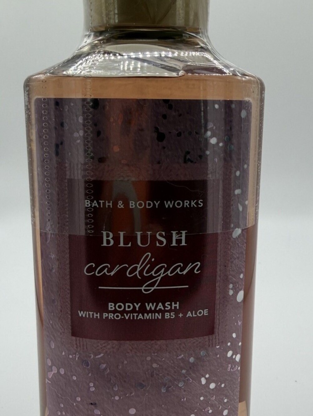 Bath & Body Works Blush Cardigan Body Wash 10 oz Rare Retired New Vegan Aloe